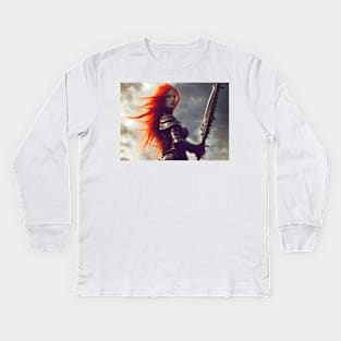 Tarot Into the Dark Kids Long Sleeve T-Shirt